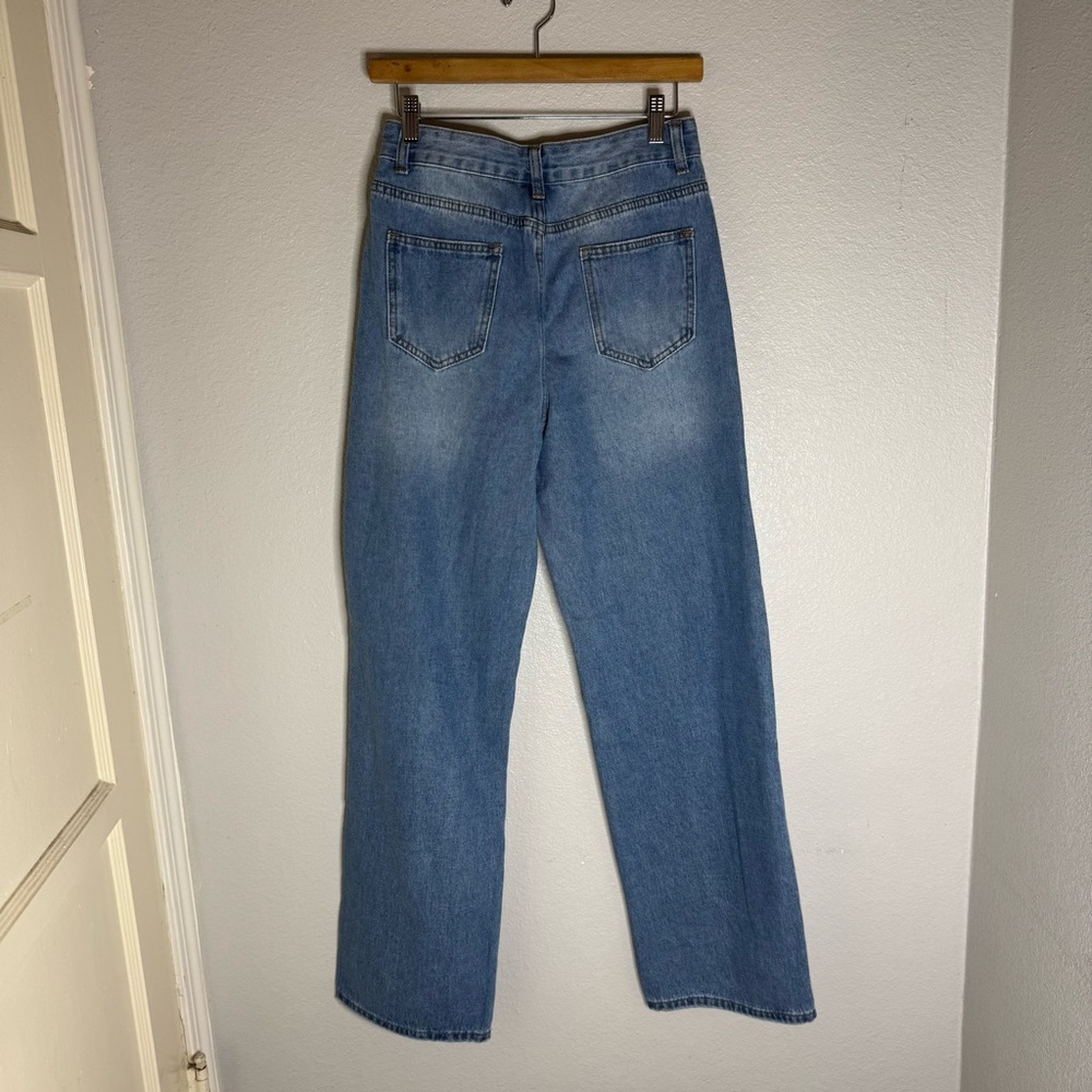 Distressed Blue Jeans Woman’s 27 - Picture 3 of 17